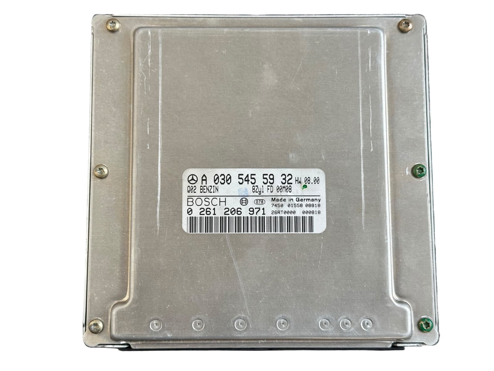 0261206971 / A0305455932 Bosch ME2.8 Engine ECU for Mercedes S500/CL500 (Virgin), photo 1 of 5